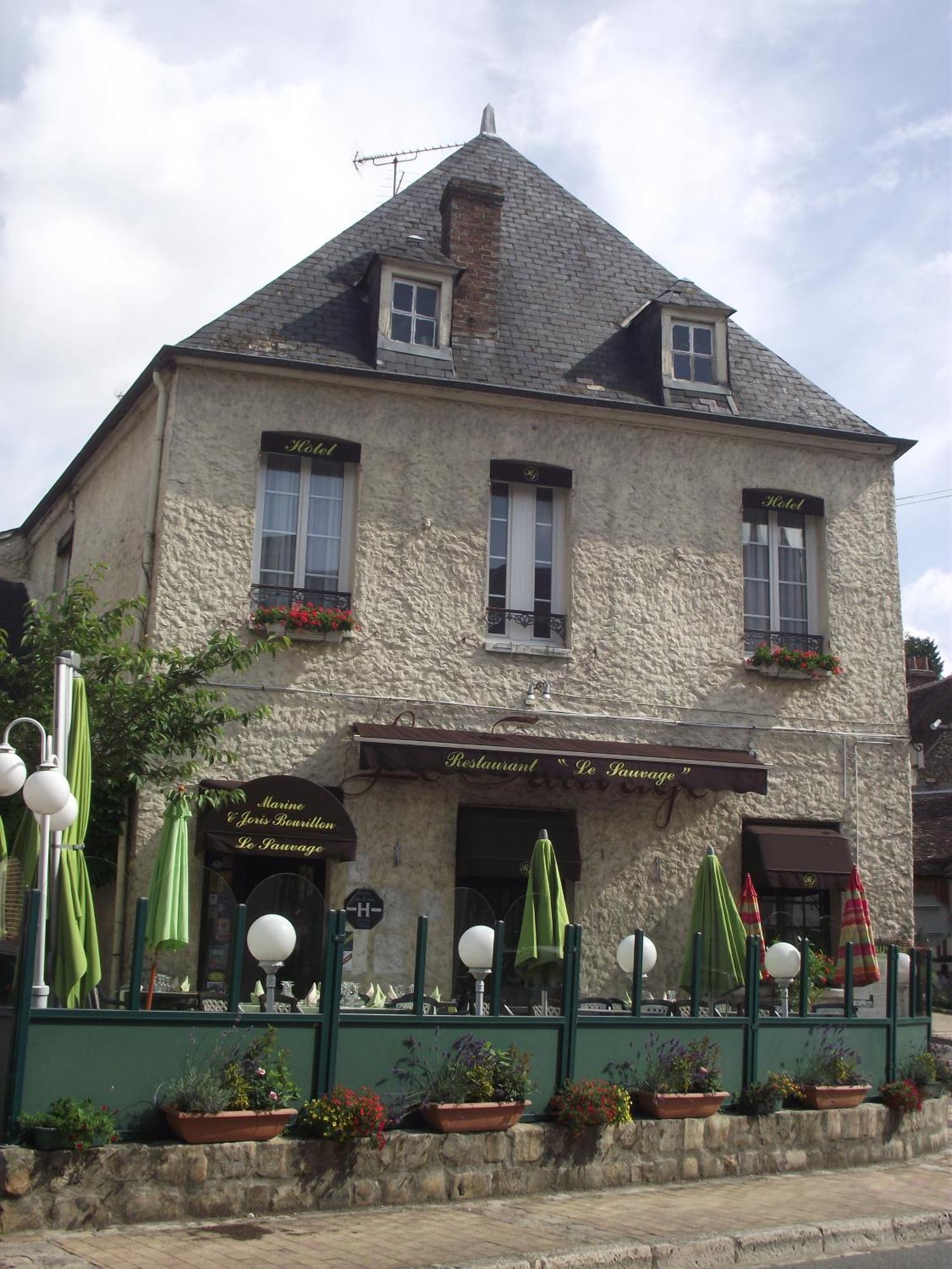 Hotel Le Sauvage à Château-Renard Extérieur photo