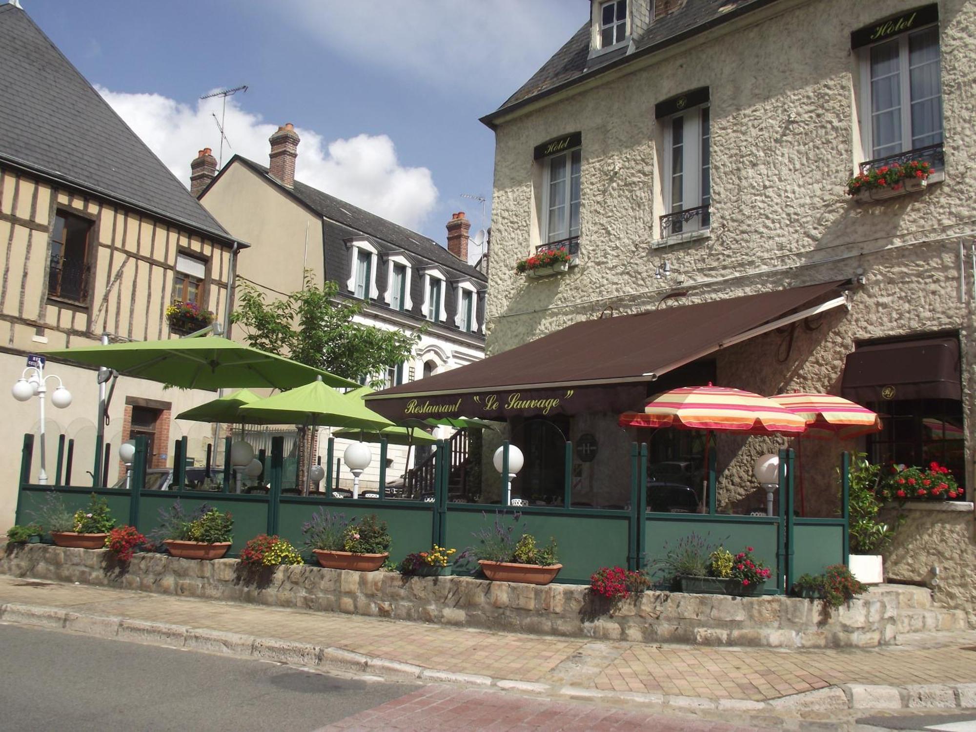 Hotel Le Sauvage à Château-Renard Extérieur photo