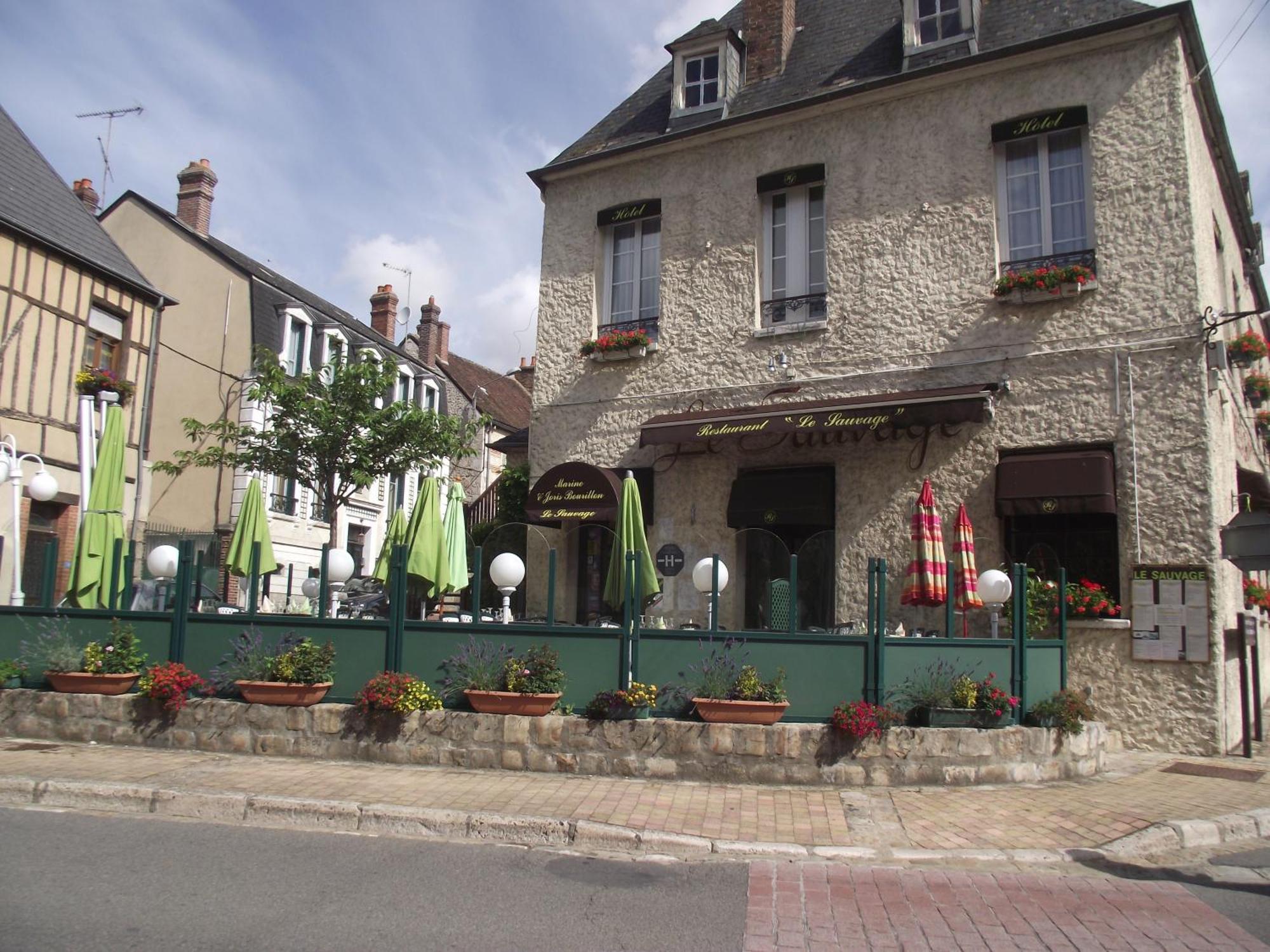 Hotel Le Sauvage à Château-Renard Extérieur photo
