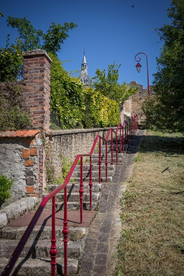 Hotel Le Sauvage à Château-Renard Extérieur photo